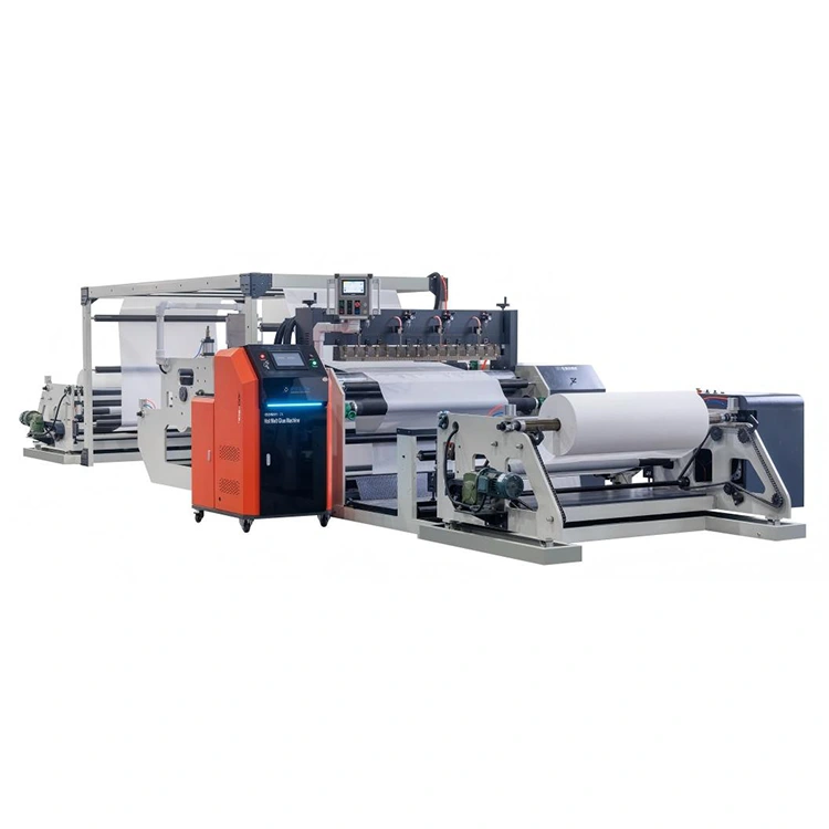 Calidum conflandum gluten Spray Laminating Machina